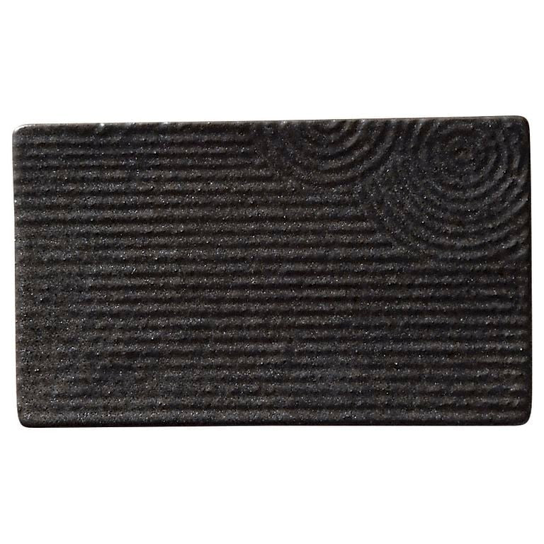 MINOYAKI “KARESANSUI” Rectangle Plate 17cm 00127 KDN013